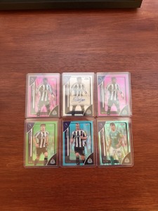 Newcastle PL Chrome 25-26 Auto Numbered Bundle Elanga Livramento Burn Soo-park for sale on Ebay