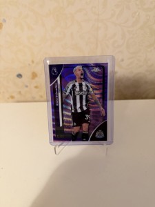 Bruno Guimaraes Purple Wave /75 Pl Chrome 25-26 Newcastle United FC for sale on Ebay