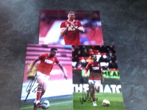 Signed Charlton Athletic Player Photographs x 3 for sale on Ebay