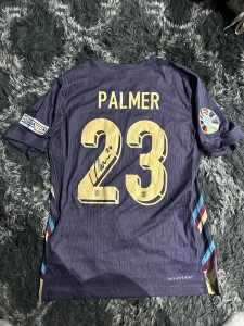 Cole Palmer Hand Signed England Shirt for sale on Ebay