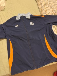 XXL Real Madrid Presentation Jacket Worn A Couple Of Times used  for sale on Ebay