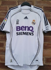 2006/07 season FIFA award REAL MADRID home SHIRT by ADIDAS - size M for sale on Ebay