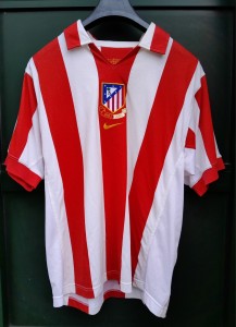 2003 centenery issue ATLETICO MADRID home SHIRT by NIKE - size M for sale on Ebay