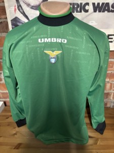 VINTAGE UMBRO LAZIO GOALKEEPERS FOOTBALL SHIRT ADULT SIZE LARGE for sale on Ebay