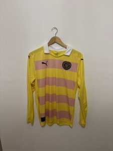 Heart of Midlothian 2016-17 Special Edition 'Rosebery Cup' Long Sleeve Shirt M for sale on Ebay
