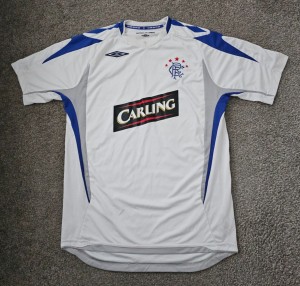 Rangers FC Vintage 2007/2008 Rare Umbro Training Shirt - Medium for sale on Ebay