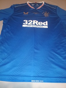 Glasgow Rangers Castore Blue Home Football Shirt Champions 55 2020/2021 Sz XXL for sale on Ebay