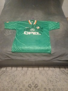Republic of Ireland mens old football shirt 1994 world cup adidas for sale on Ebay