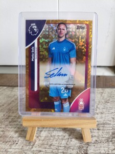 Topps Premier League 2025/2026 Matz Sels Nottingham Forest Autograph Sparkle /50 for sale on Ebay