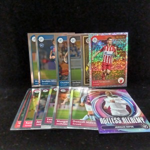 Topps Merlin UCC Football Card Bundle D Aston Villa PSG Spurs Defoe Dembele for sale on Ebay