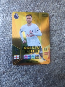 Panini Adrenalyn XL Plus Golden Baller Card 327 James Maddison Tottenham for sale on Ebay