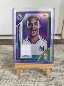 Topps Premier League 2025/2026 Antonee Robinson Relic Patch Fulham Numbered /199 for sale on Ebay