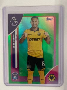 TOPPS PREMIER LEAGUE 2026 JOAO GOMES WOLVES GREEN 12/99. for sale on Ebay