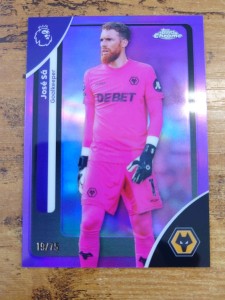 Topps Premier League Chrome 2025/2026 Jose Sa /75 Wolves for sale on Ebay