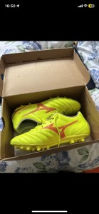 Mizuno Monarcida Neo III Football Boots Size 9.5 UK (USED ONLY ONCE WITH BOX) for sale on Ebay