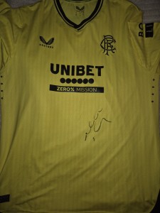 Allan Mcgregor Hand Signed Pro 2023 Goalkeeper Shirt Rangers for sale on Ebay