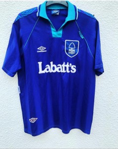 Nottingham Forest Football Shirt for sale on Ebay
