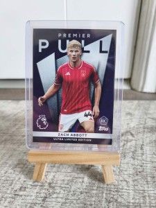 Topps Premier League 2025/2026 Zach Abbott Rookie Premier Pull Nottingham Forest for sale on Ebay