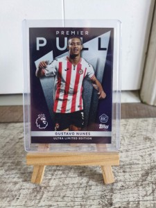 Topps Premier League 2025/2026 Gustavo Nunes Rookie Premier Pull Brentford for sale on Ebay