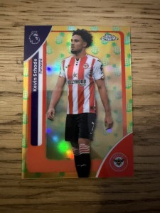 2026 Topps Premier League Chrome Pineapple Blast Kevin Schade Brentford  for sale on Ebay