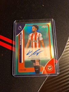 Kevin Schade Auto Brentford Topps Premier League /199 for sale on Ebay