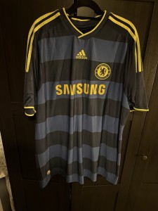 Chelsea FC Football Away Shirt 2009-2010 - Adidas Men’s XL for sale on Ebay