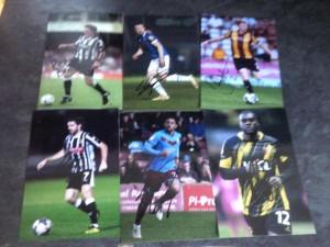 Signed Various Football Player Photographs x 6 Set 2 for sale on Ebay