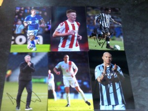 Signed Various Football Player Photographs x 6 Set 12 for sale on Ebay