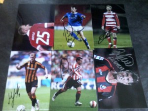 Signed Various Football Player Photographs x 6 Set 27 for sale on Ebay