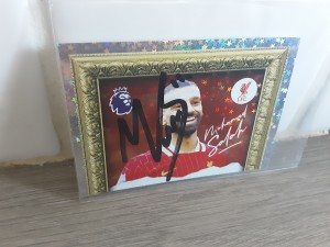 MO SALAH - LIVERPOOL Hand Signed Topps PL 26 Unused Football Sticker  for sale on Ebay