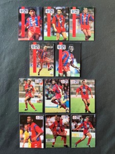 Crystal Palace Fc Pro Set 1990 & 1991 Trade Cards x 11 Different. Mint Condition for sale on Ebay