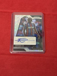 Eberechi Eze 2024-25 Panini Prizm Premier League Signatures Auto Arsenal Palace for sale on Ebay
