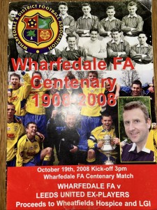 Wharfedale FA V Leeds United Ex Players Centenary Match 2008 for sale on Ebay