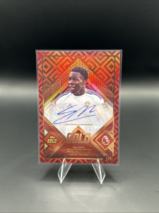 Wilfried Gnonto Topps Gold Autograph /5 Parallel Leeds United for sale on Ebay