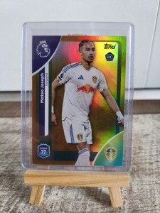 Topps Premier League 2025/2026 Mateo Joseph Rookie Leeds Refractor Numbered /50 for sale on Ebay