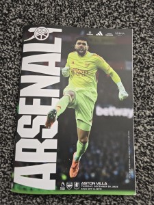 ARSENAL v ASTON VILLA 30/12/2025 OFFICIAL PREMIER LEAGUE MATCHDAY PROGRAMME for sale on Ebay