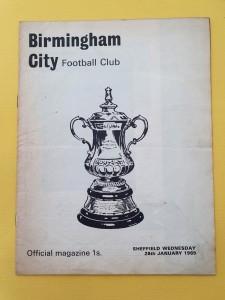 28/1/1969 Birmingham City v Sheffield Wednesday Programme; FA Cup 4th Rnd Replay for sale on Ebay