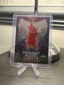 Curtis Jones Liverpool Topps Chrome Monday Night Lights Insert Card for sale on Ebay