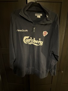 Liverpool 2001/03 training Football Shirt Top Sweatshirt Men’s Small for sale on Ebay
