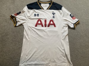 Tottenham Match Worn Wimmer Shirt for sale on Ebay
