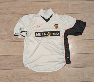 Valencia 2001/02 Home Shirt for sale on Ebay
