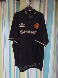 Manchester United 3rd  Shirt 1998/99 XXL Size for sale on Ebay