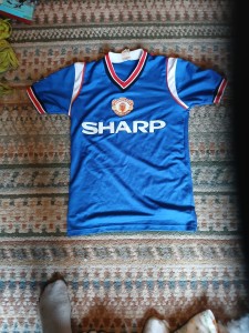 Vintage Manchester United Football Shirt Kids/youth. for sale on Ebay