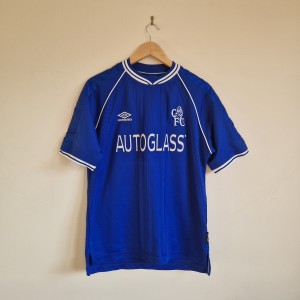 Chelsea 1999 2001 Home Shirt Medium (M) ‐ Autoglass Umbro Authentic Vintage Kit for sale on Ebay