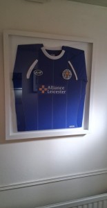 Framed Leicester City Shirt JJB 2006/7 for sale on Ebay