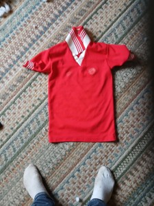 Vintage Manchester United Football Shirt Kids LATE 70s for sale on Ebay