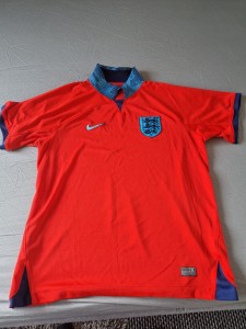 England Away Shirt 22/23 Red XL mens football for sale on Ebay