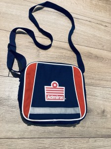 Retro Vintage Admiral Insulated Lunch Bag FFO England Football World Cup 80s 90s for sale on Ebay
