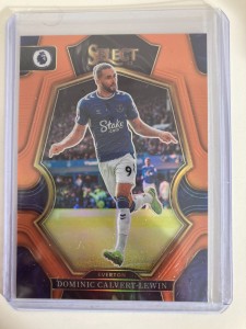PANINI PREMIER LEAGUE SLEECT 22/23 DOMINIC CALVERT LEWIN EVERTON PARALLEL 65/75. for sale on Ebay