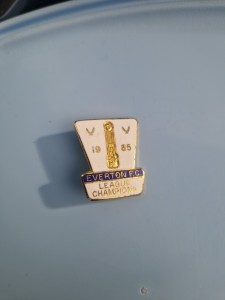 Everton FC 1985 League Champions Pin Badge for sale on Ebay